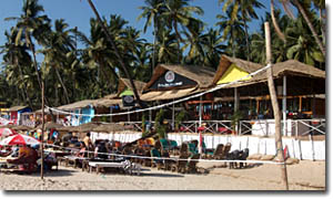 restaurantes en la playa de palolem